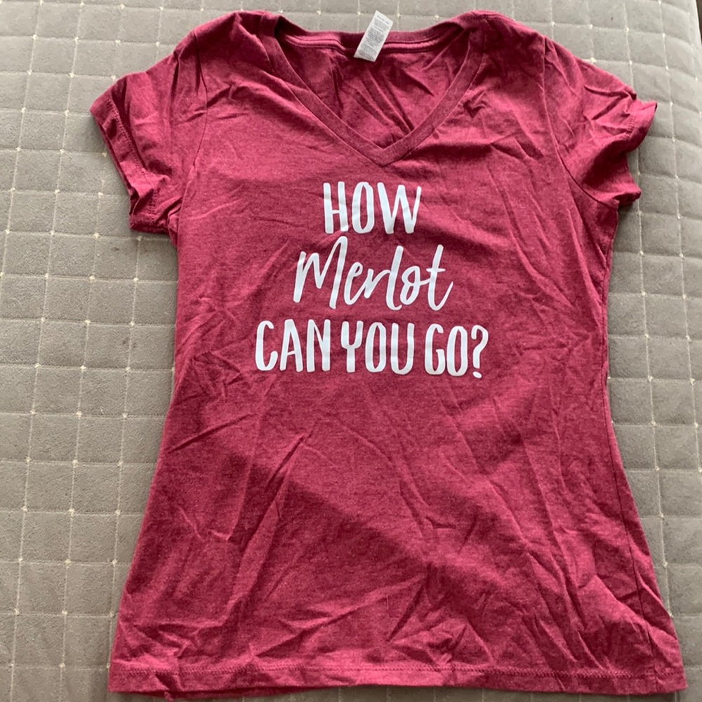 Womens Merlot Wine T-Shirt